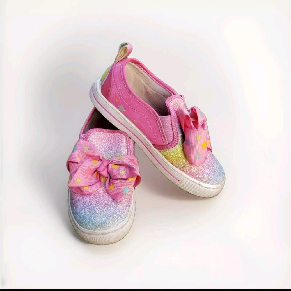 Jojo Siwa Multicolor Shoes with Bow